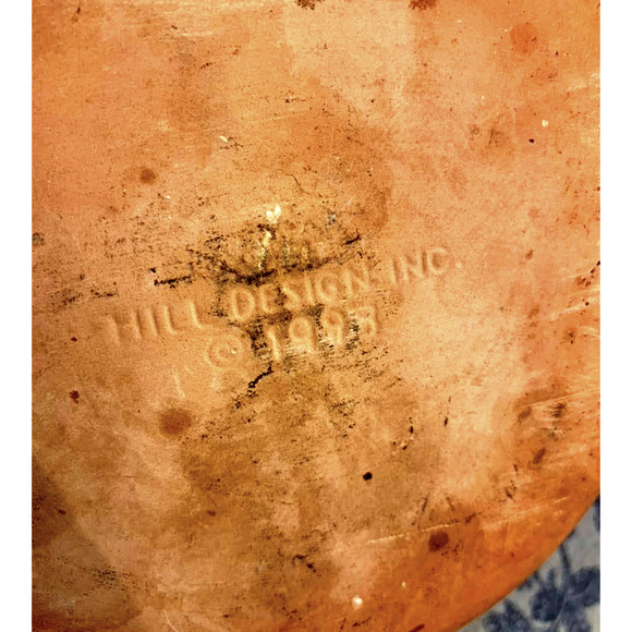 Terracotta Beautiful Bread Warmer Trivet 1998 - Picture 5 of 5